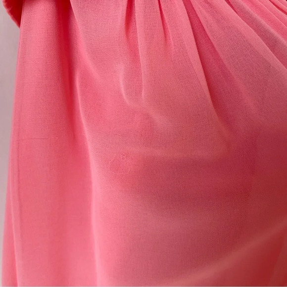 NWT DESSY Collection salmon / ginger pink prom dress / evening gown - Picture 12 of 14